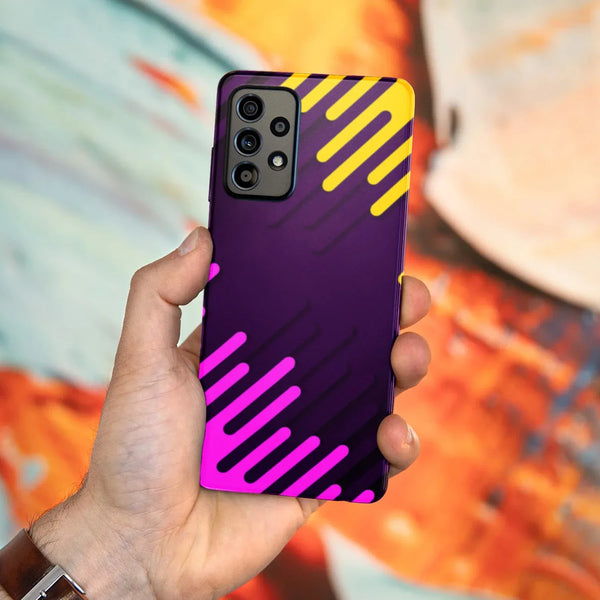 Husa compatibila cu Samsung Galaxy A53 5G model Color splash, Silicon, TPU, Viceversa - Viceversa