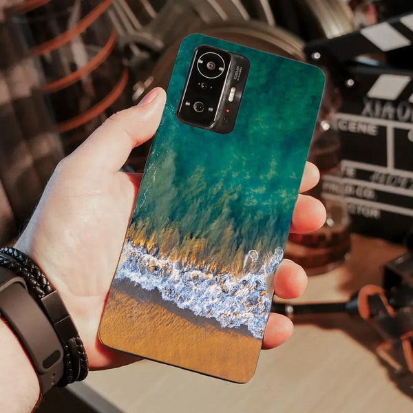 Husa compatibila cu Poco F3 model Colorful Ocean, Silicon, TPU, Viceversa - Viceversa