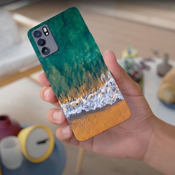 Husa compatibila cu Oppo Reno 5 4G model Colorful Ocean, Silicon, TPU, Viceversa