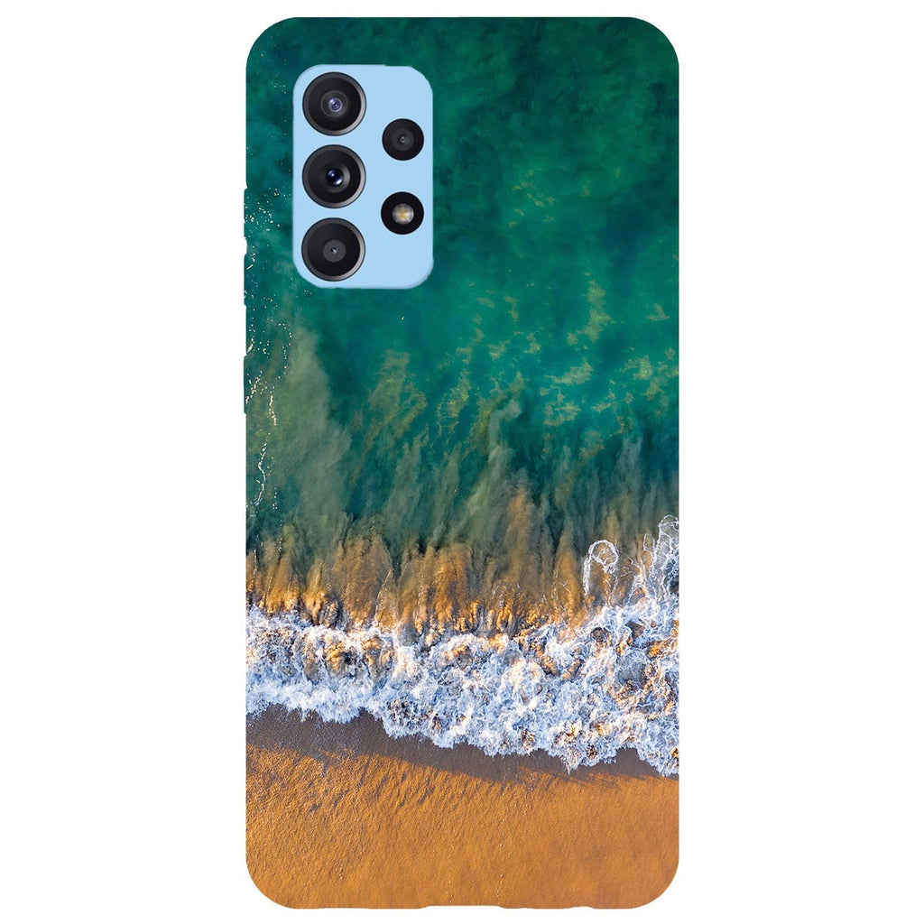 Husa compatibila cu Samsung Galaxy A73 5G model Colorful Ocean, Silicon, TPU, Viceversa