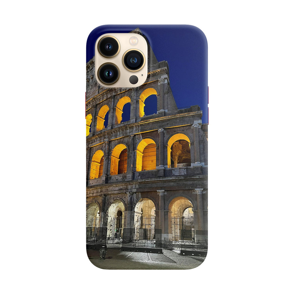 Husa compatibila cu Apple iPhone 13 model The Colosseum,Silicon, Tpu, Viceversa