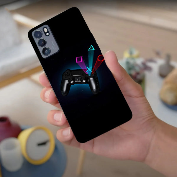 Husa compatibila cu Oppo Reno 5 5G model Controller, Silicon, TPU, Viceversa - Viceversa