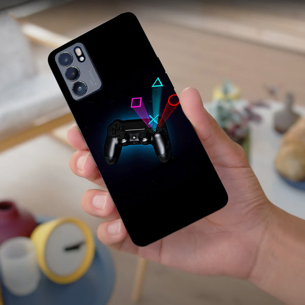 Husa compatibila cu Oppo Reno 5 4G model Controller, Silicon, TPU, Viceversa