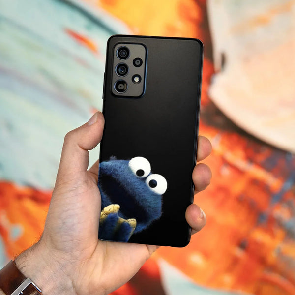 Husa compatibila cu Samsung Galaxy A53 5G model Cookie Monster, Silicon, TPU, Viceversa - Viceversa