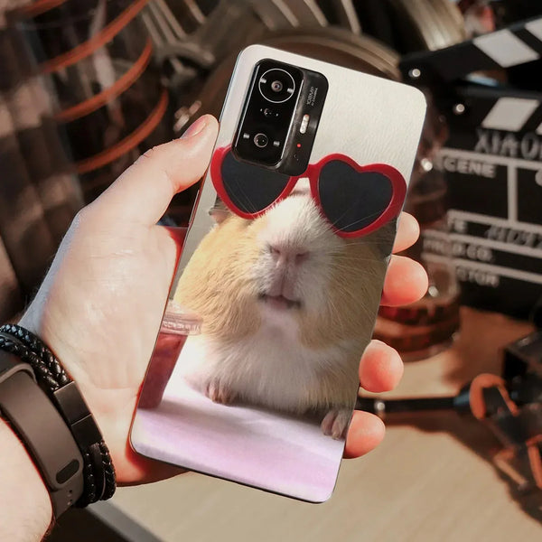 Husa compatibila cu Xiaomi Mi 11T Pro model Cool Guinnea Pig, Silicon, TPU, Viceversa - Viceversa