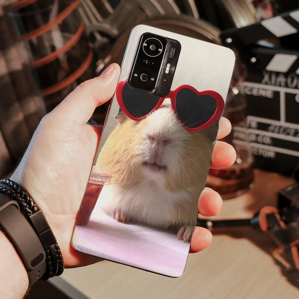 Husa compatibila cu Xiaomi Mi 11 Lite model Cool Guinnea Pig, Silicon, TPU, Viceversa