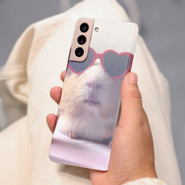 Husa Samsung Galaxy S21 FE model Cool Guinnea Pig, Silicon, TPU, Viceversa