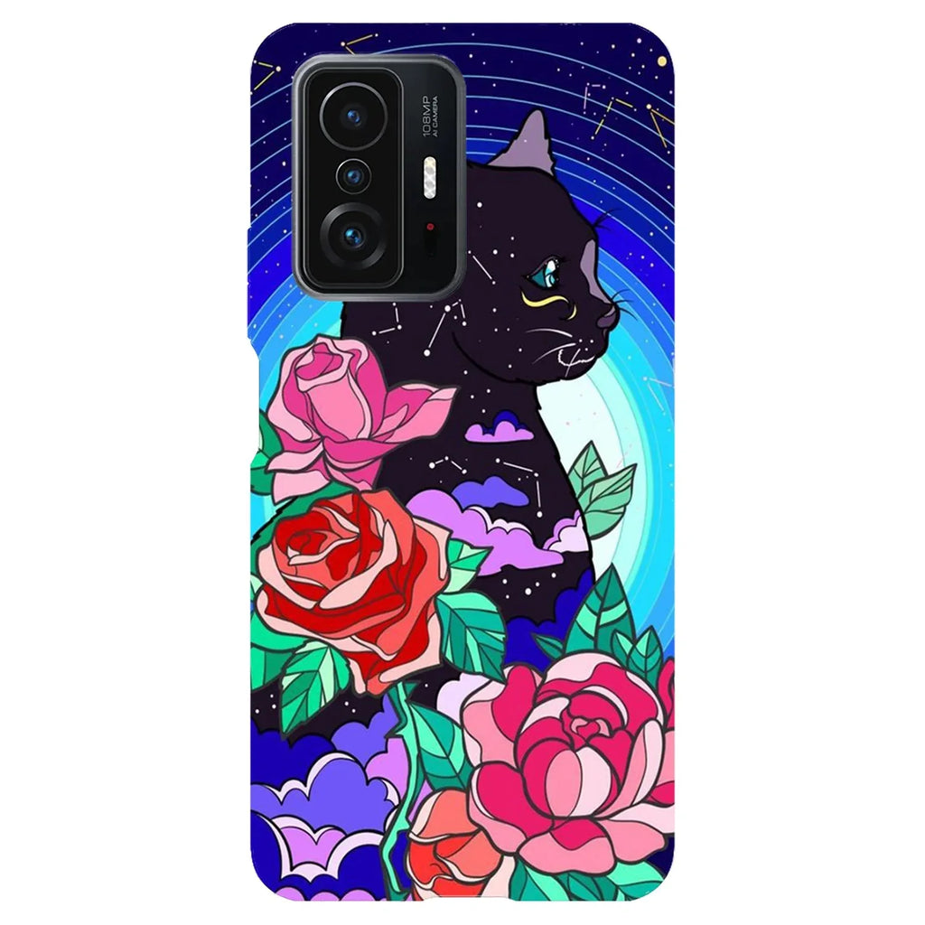 Husa compatibila cu Xiaomi Mi 11T model Cosmic cat, Silicon, TPU, Viceversa - Viceversa