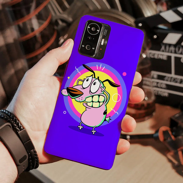 Husa compatibila cu Xiaomi Mi 11 Lite model Courage the Cowardly Dog, Silicon, TPU, Viceversa