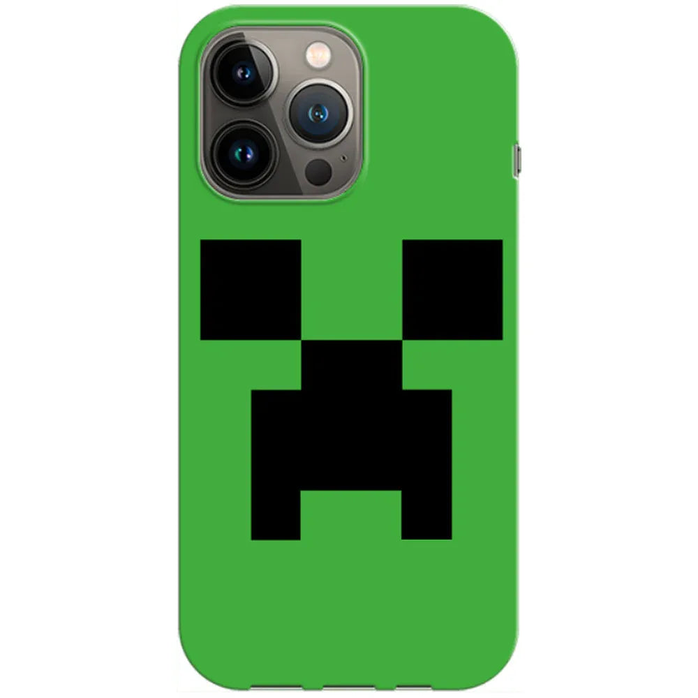 Husa compatibila cu Apple iPhone 14 Pro model Creeper, Silicon, TPU, Viceversa - Viceversa