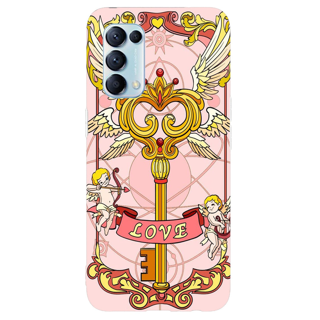 Husa compatibila cu Oppo Reno 5 4G model Cupid, Silicon, TPU, Viceversa