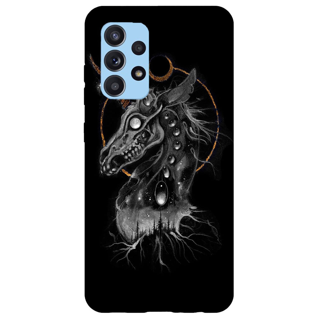 Husa compatibila cu Samsung Galaxy A73 5G model Cursed Unicorn, Silicon, TPU, Viceversa