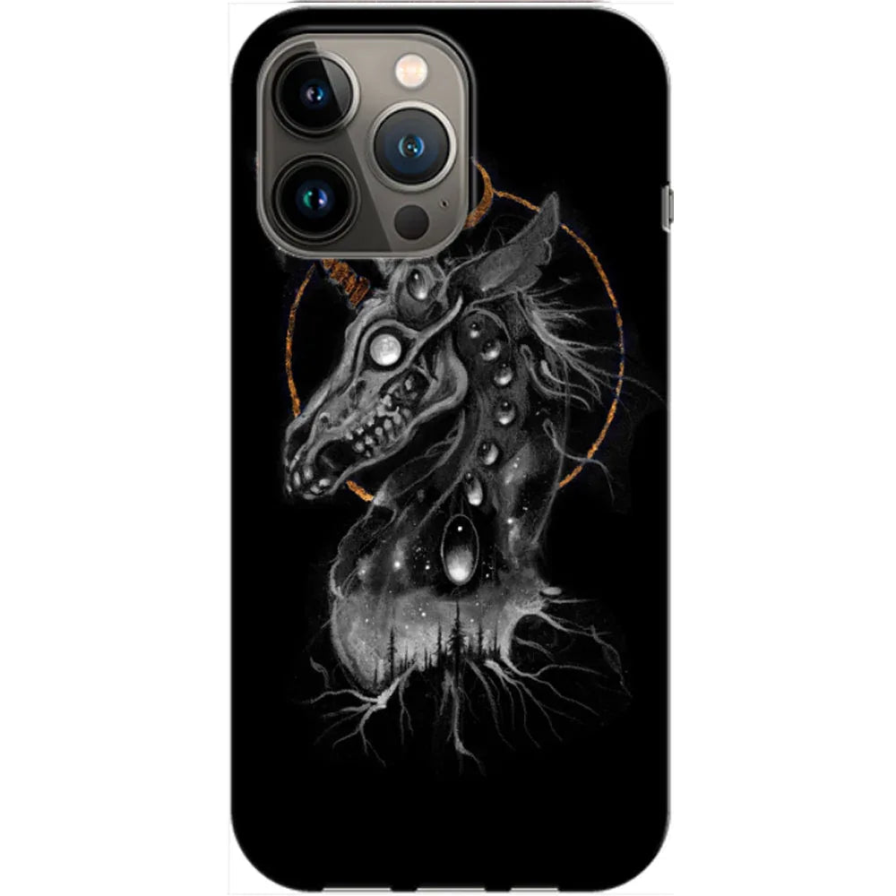 Husa compatibila cu Apple iPhone 14 Pro model Cursed Unicorn, Silicon, TPU, Viceversa - Viceversa