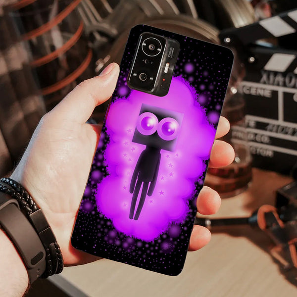 Husa compatibila cu Xiaomi Mi 11 Lite model Cute Enderman, Silicon, TPU, Viceversa