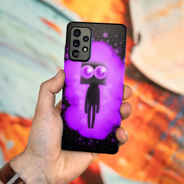 Husa Samsung Galaxy Galaxy A72 5G model Cute Enderman, Silicon, TPU, Viceversa - Viceversa