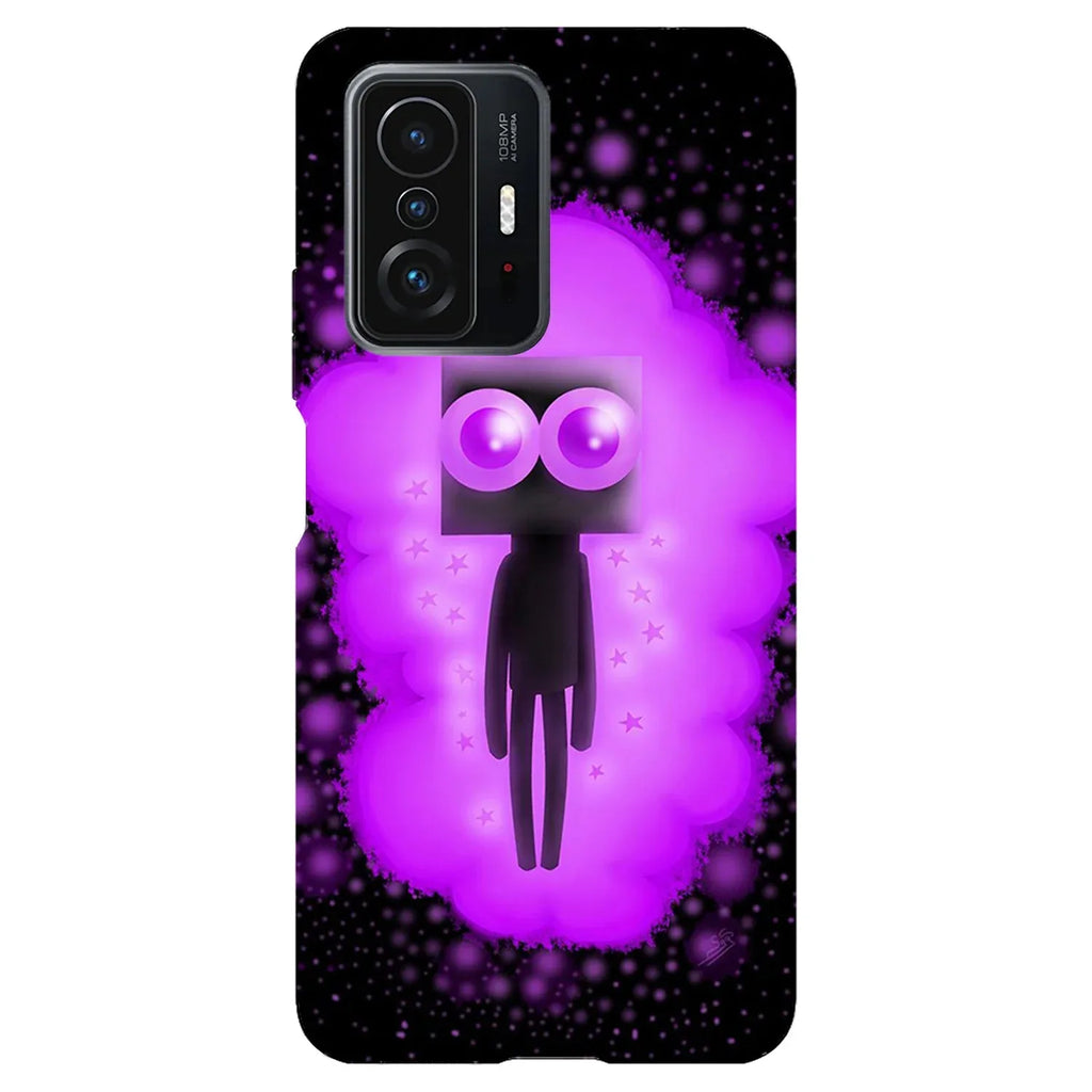 Husa compatibila cu Xiaomi Mi 11i model Cute Enderman, Silicon, TPU, Viceversa - Viceversa