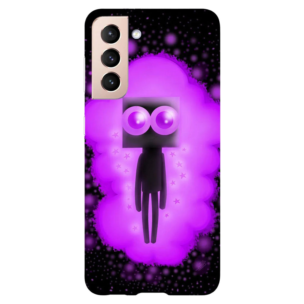 Husa Samsung Galaxy S21 model Cute Enderman, Silicon, TPU, Viceversa - Viceversa