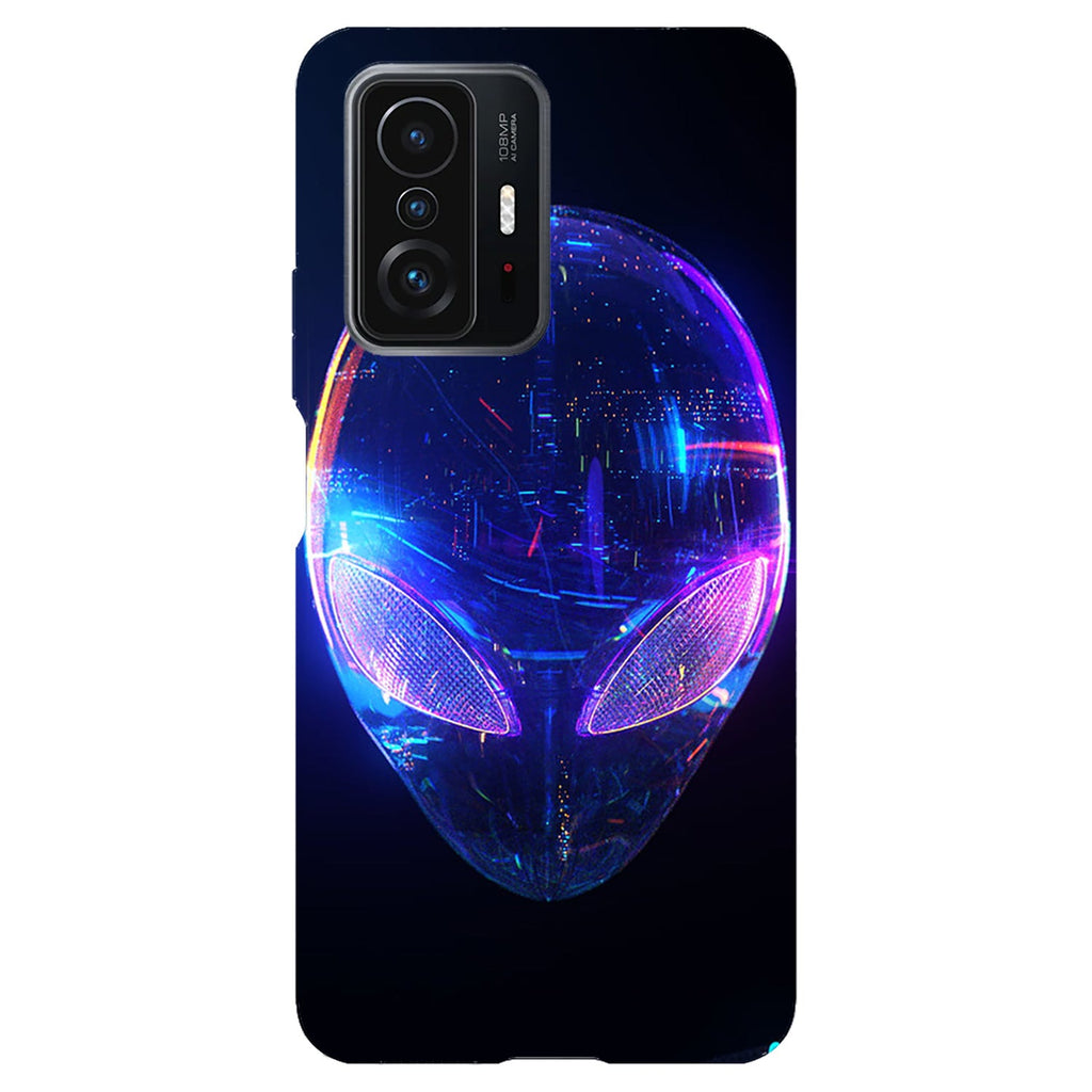 Husa compatibila cu Xiaomi Mi 11 Lite model Cyber Alien, Silicon, TPU, Viceversa