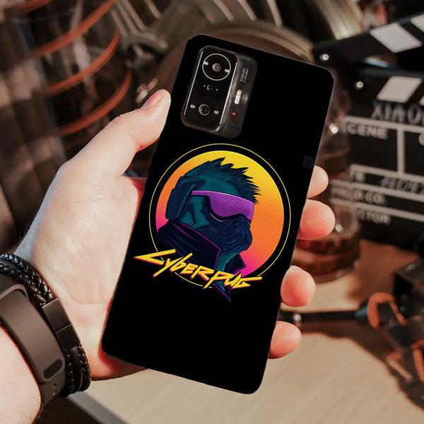 Husa compatibila cu Xiaomi Mi 11 Lite model Cyberpug, Silicon, TPU, Viceversa