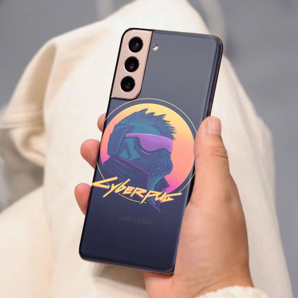 Husa Samsung Galaxy S21 FE model Cyberpug, Silicon, TPU, Viceversa