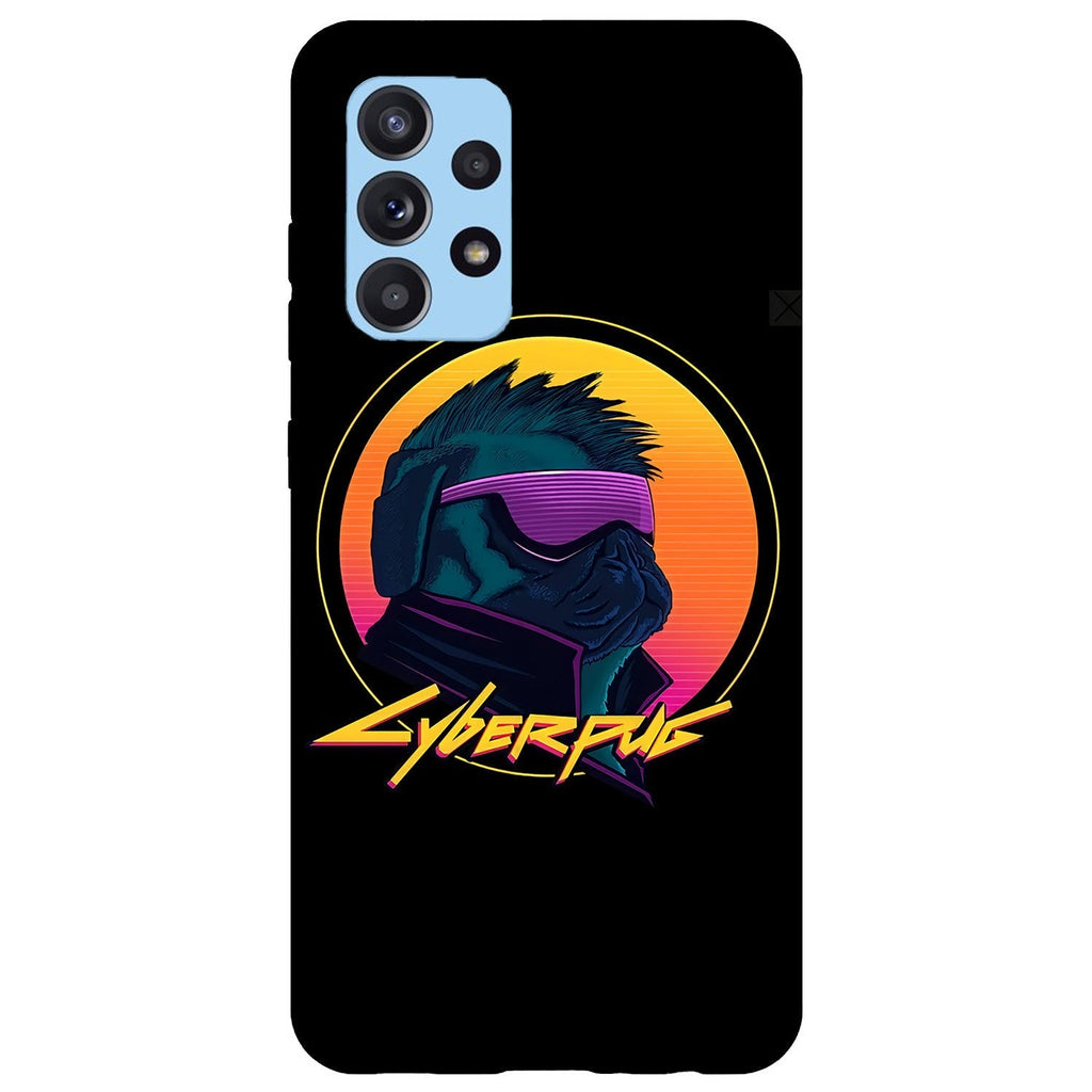 Husa compatibila cu Samsung Galaxy A73 5G model Cyberpug, Silicon, TPU, Viceversa