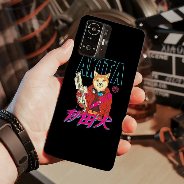 Husa compatibila cu Poco M3 Pro model Cyberpunk Akita, Silicon, TPU, Viceversa - Viceversa