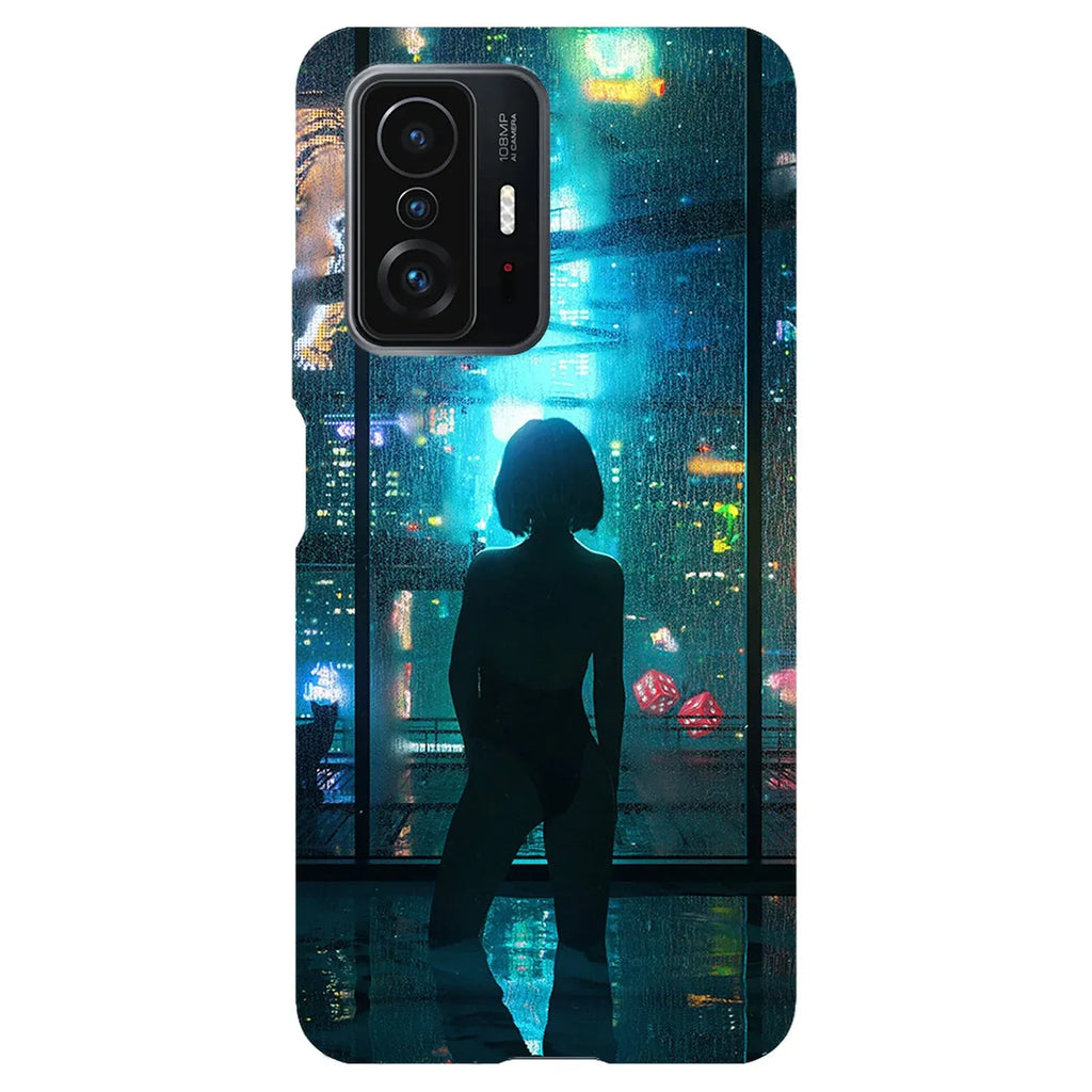Husa compatibila cu Xiaomi Mi 11T model Cyberpunk, Silicon, TPU, Viceversa - Viceversa