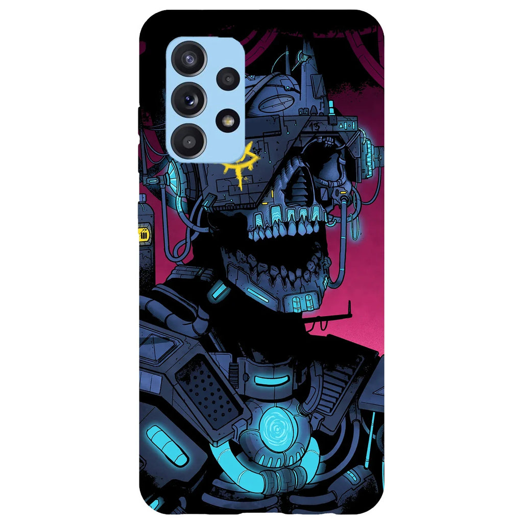 Husa compatibila cu Samsung Galaxy A53 5G model Cyberpunk Skull, Silicon, TPU, Viceversa - Viceversa