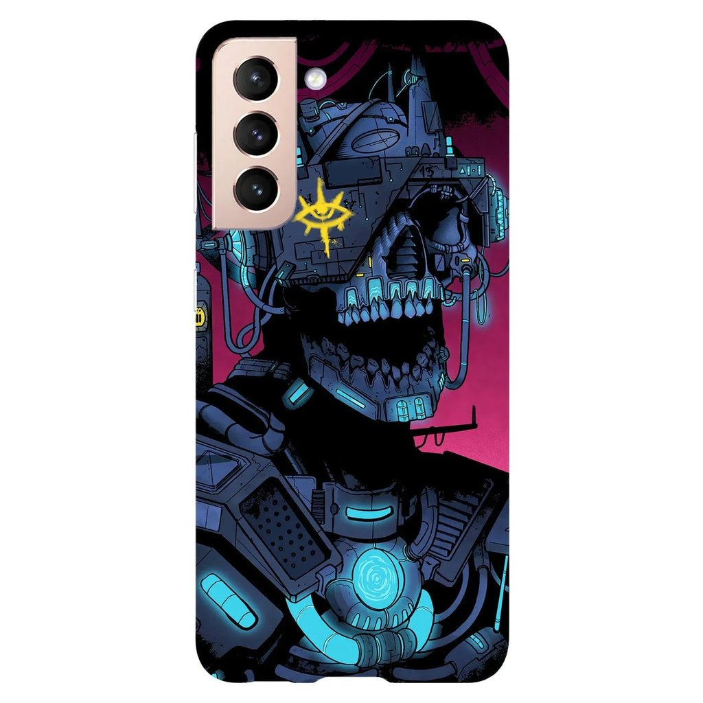 Husa compatibila cu Samsung Galaxy S22 Plus model Cyberpunk Skull, Silicon, TPU, Viceversa - Viceversa
