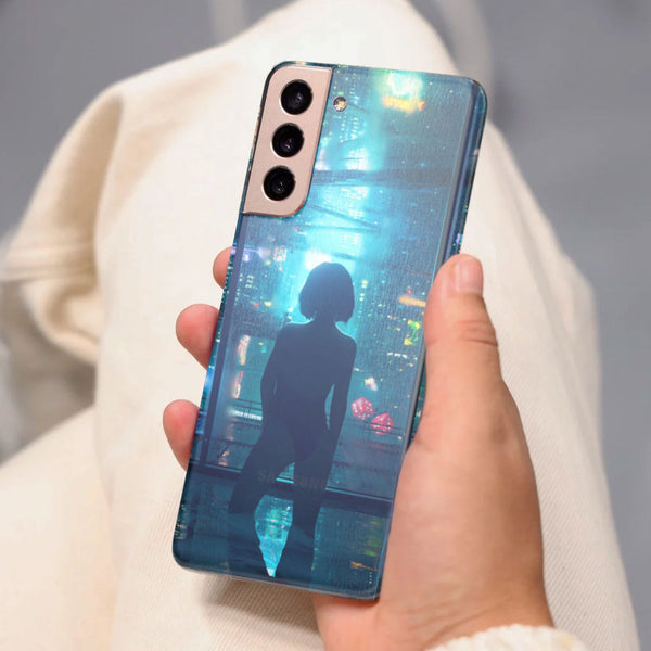 Husa Samsung Galaxy S21 FE model Cyberpunk, Silicon, TPU, Viceversa