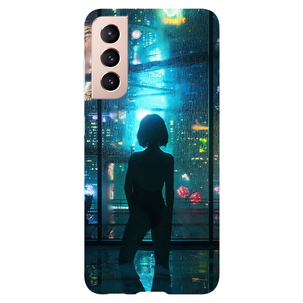 Husa Samsung Galaxy S21 FE model Cyberpunk, Silicon, TPU, Viceversa