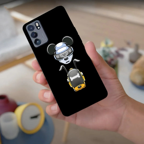 Husa compatibila cu Oppo Find X3 model Daft Mouse, Silicon, TPU, Viceversa - Viceversa
