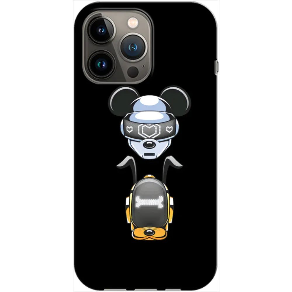 Husa compatibila cu Apple iPhone 14 Plus model Daft Mouse, Silicon, TPU, Viceversa - Viceversa