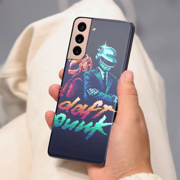 Husa compatibila cu Samsung Galaxy S21 FE model Daft Punk, Silicon, TPU, Viceversa