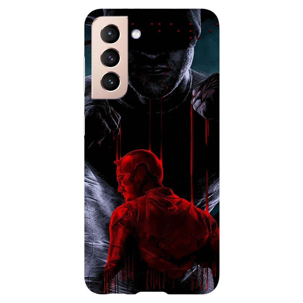 Husa compatibila cu Samsung Galaxy S21 Ultra model Daredevil, Silicon, TPU, Viceversa - Viceversa