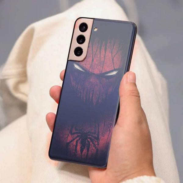 Husa Samsung Galaxy S21 FE model Dark Spiderman, Silicon, TPU, Viceversa