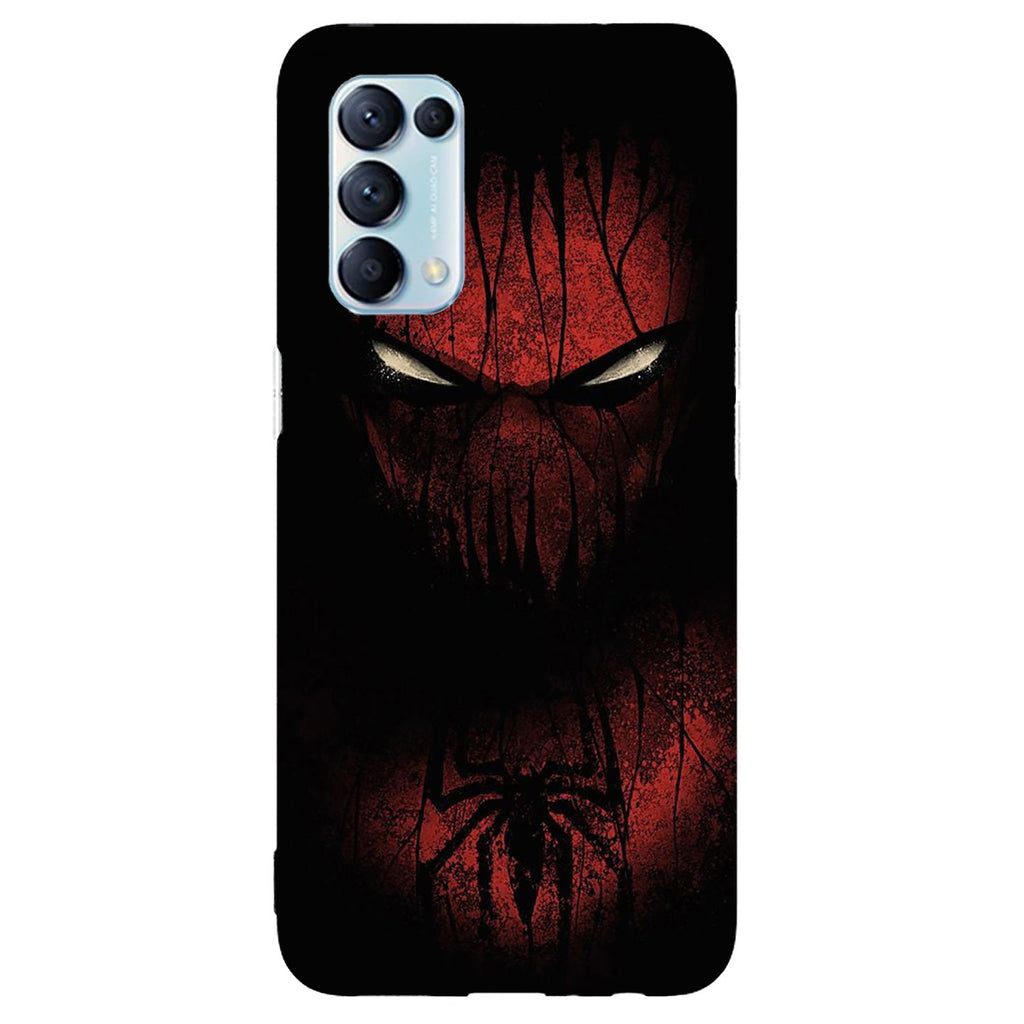 Husa compatibila cu Oppo Reno 5 4G model Dark Spiderman, Silicon, TPU, Viceversa