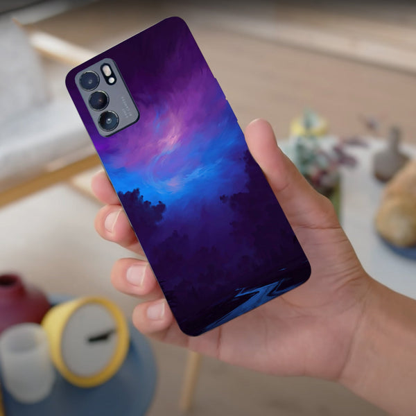 Husa compatibila cu Oppo Reno 5 4G model Dark side, Silicon, TPU, Viceversa