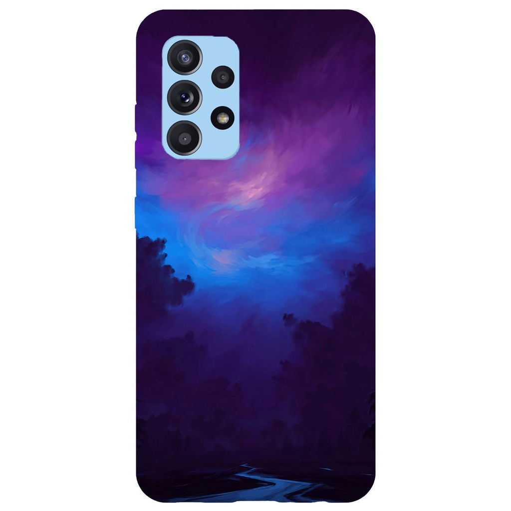 Husa compatibila cu Samsung Galaxy A73 5G model Dark side, Silicon, TPU, Viceversa