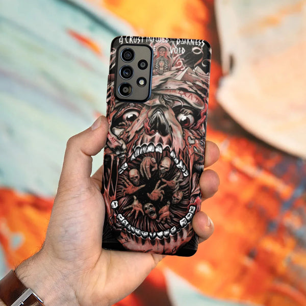 Husa compatibila cu Samsung Galaxy A53 5G model Darkness, Silicon, TPU, Viceversa - Viceversa