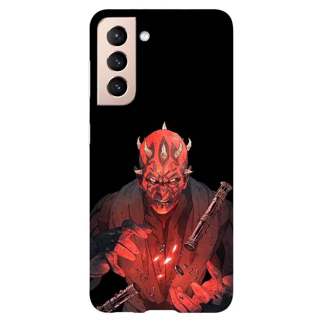 Husa Samsung Galaxy S21 model Darth Maul, Silicon, TPU, Viceversa - Viceversa