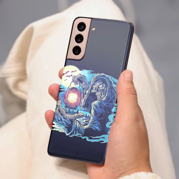 Husa compatibila cu Samsung Galaxy S21 FE model Death Light, Silicon, TPU, Viceversa