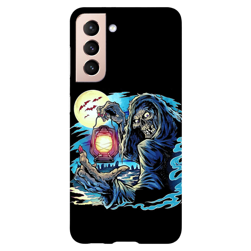 Husa compatibila cu Samsung Galaxy S21 FE model Death Light, Silicon, TPU, Viceversa
