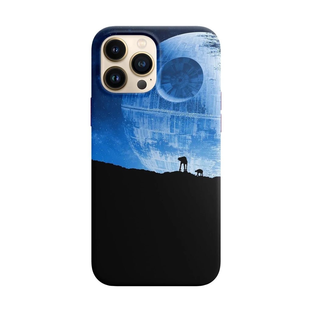 Husa compatibila cu Apple iPhone 11 model Death Star, Silicon, TPU, Viceversa - Viceversa