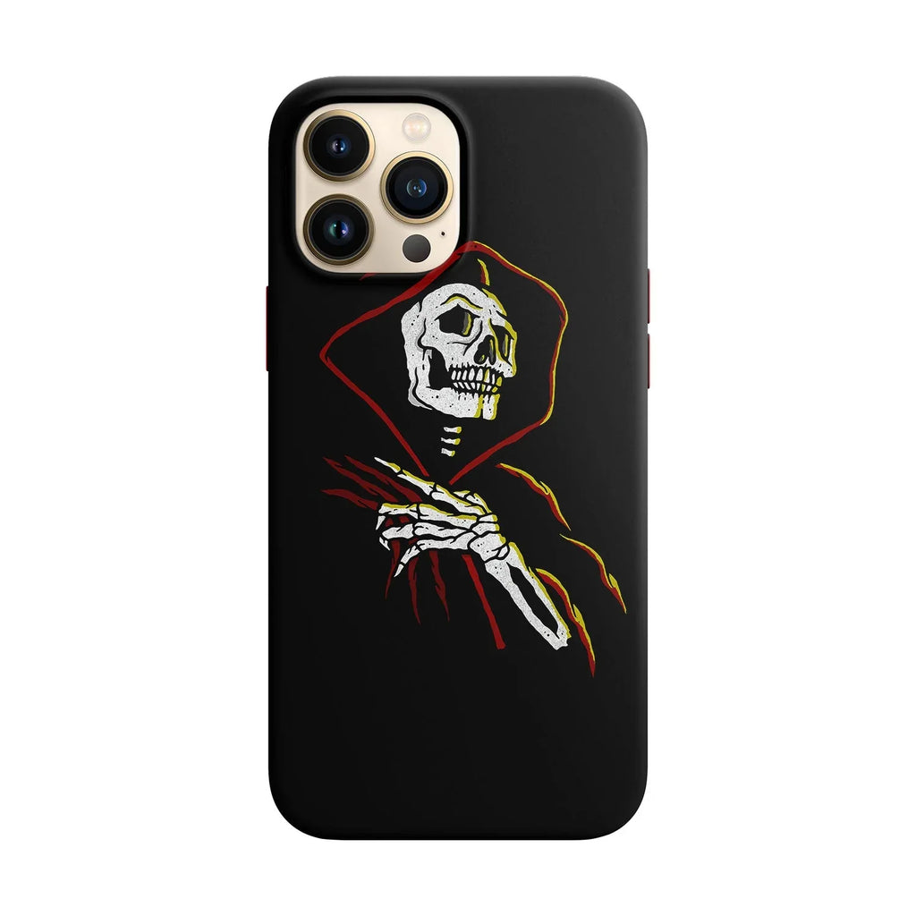 Husa compatibila cu Apple iPhone 11 model Death is coming, Silicon, TPU, Viceversa - Viceversa