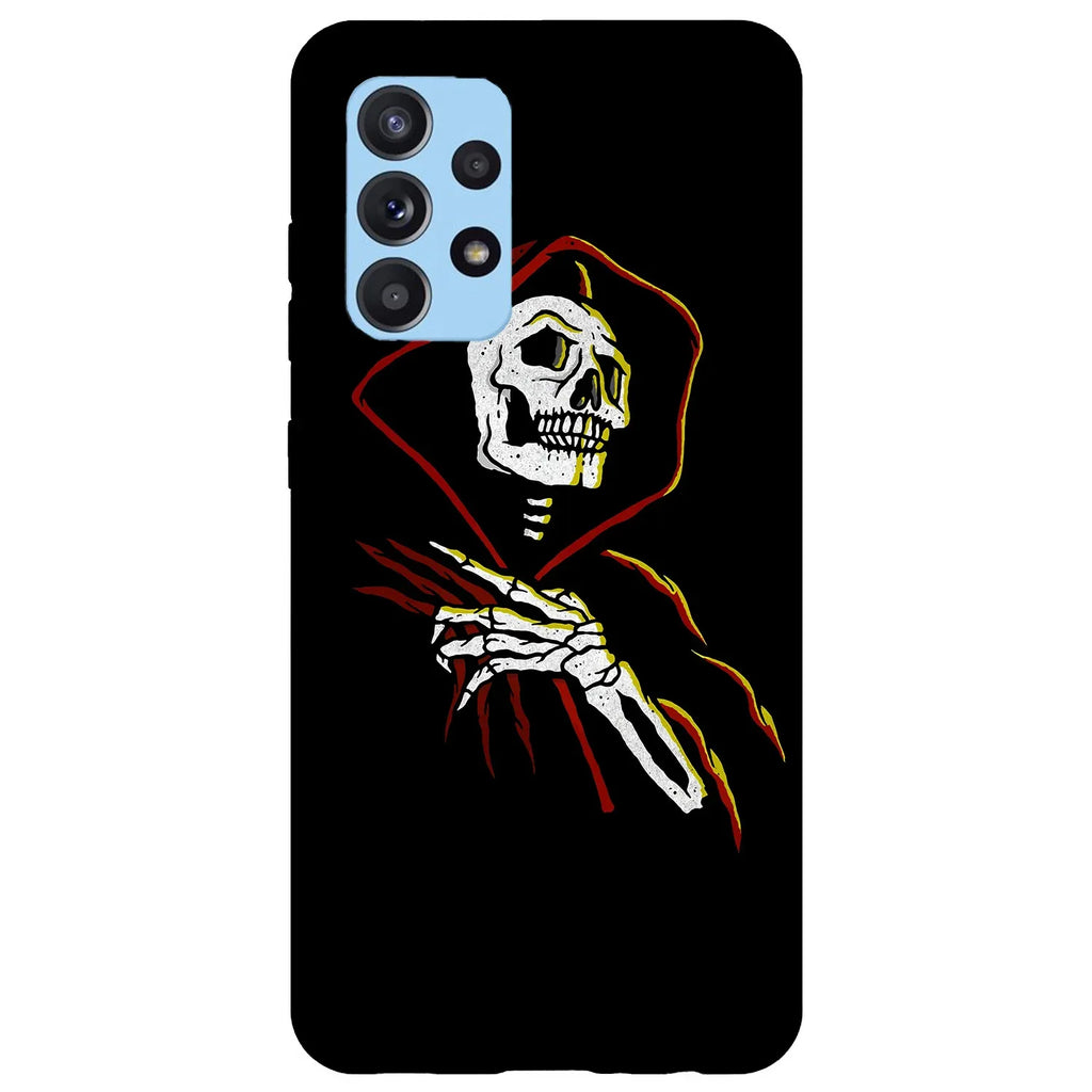 Husa compatibila cu Samsung Galaxy A53 5G model Death is coming, Silicon, TPU, Viceversa - Viceversa
