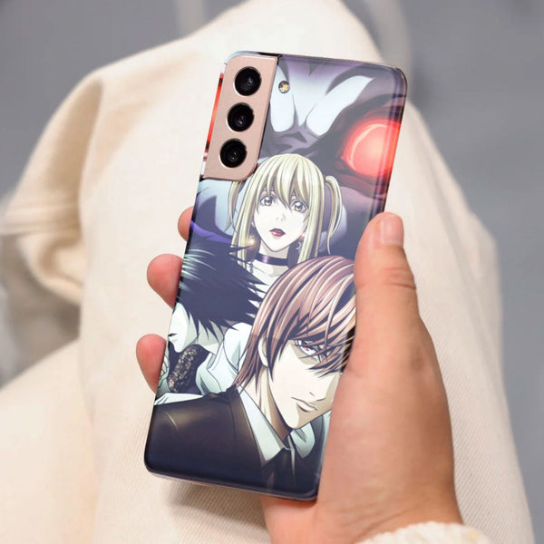 Husa compatibila cu Samsung Galaxy S21 FE model Death note, Silicon, TPU, Viceversa
