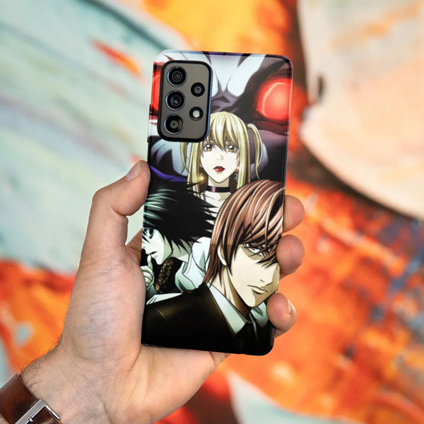 Husa compatibila cu Samsung Galaxy A53 5G model Death note, Silicon, TPU, Viceversa - Viceversa