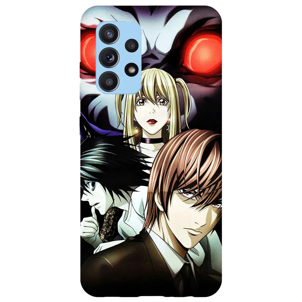 Husa compatibila cu Samsung Galaxy A53 5G model Death note, Silicon, TPU, Viceversa - Viceversa