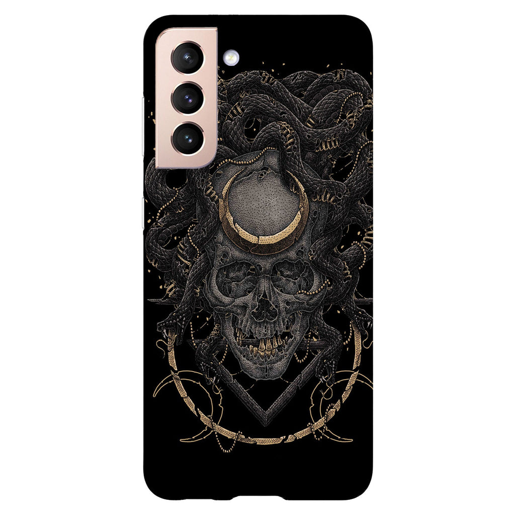 Husa compatibila cu Samsung Galaxy S21 FE model Death of Medusa, Silicon, TPU, Viceversa